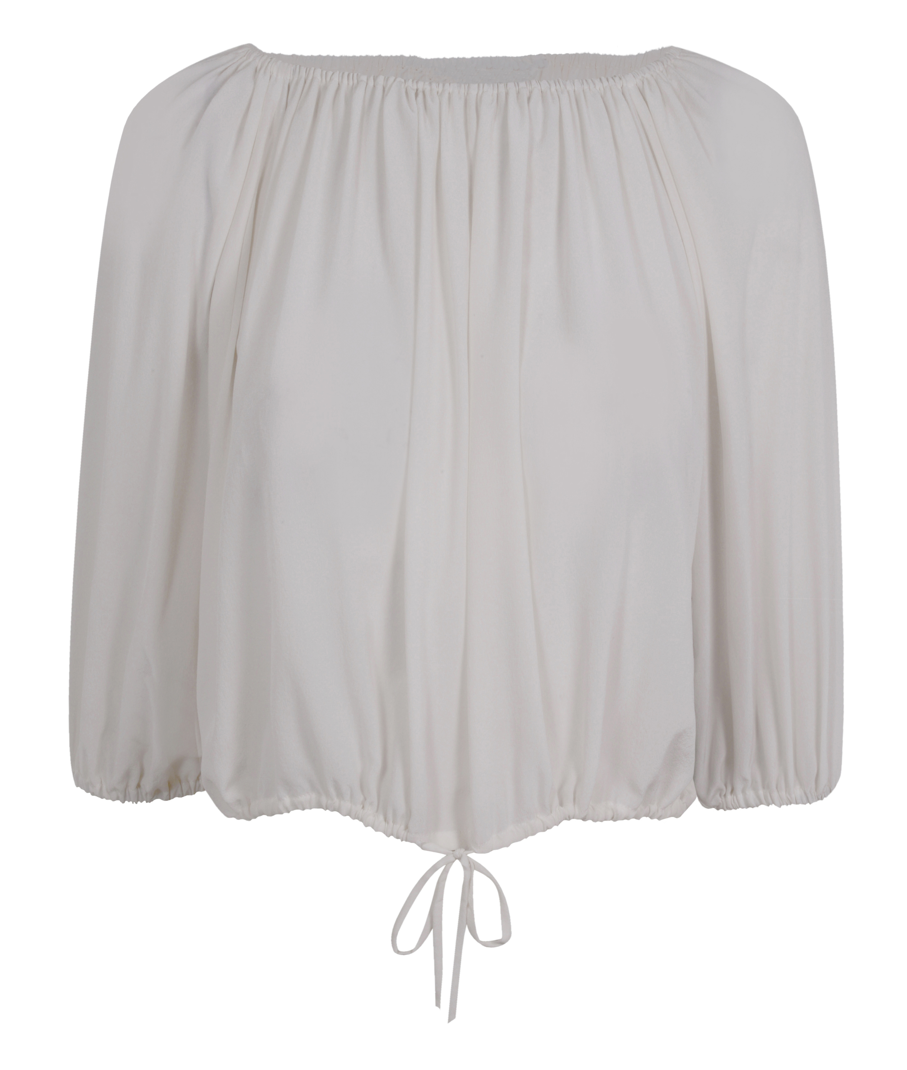 KENDALL + KYLIE - Silk Blouson Top, $60