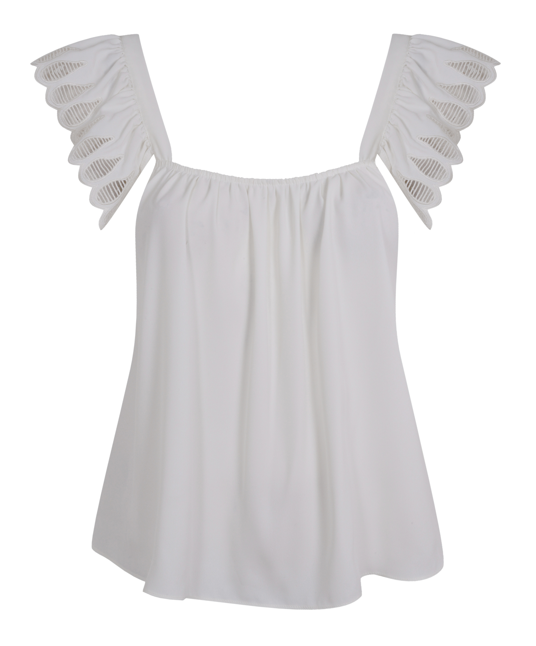 KENDALL + KYLIE - Silk Pinafore Top, $68