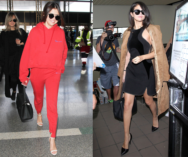 selena airport style