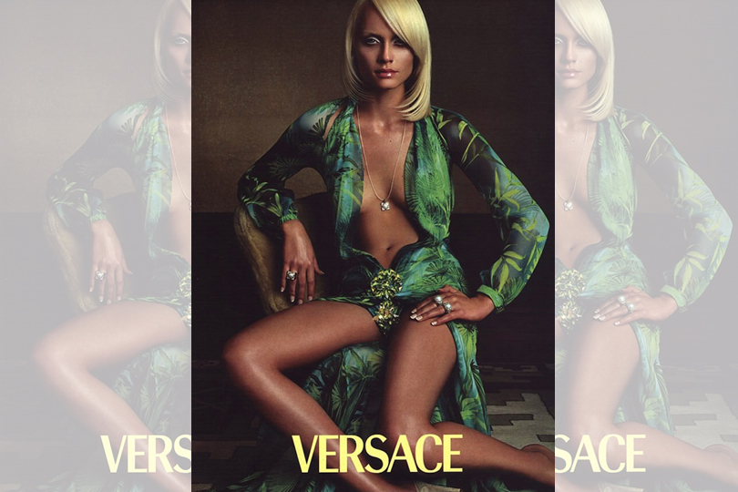 THE STORY OF: Jennifer Lopez And The Versace Jungle Dress - Versace Ad starring Amber Valletta