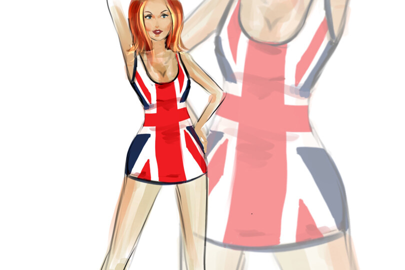 THE STORY OF: Geri Halliwell And The Union Jack Dress