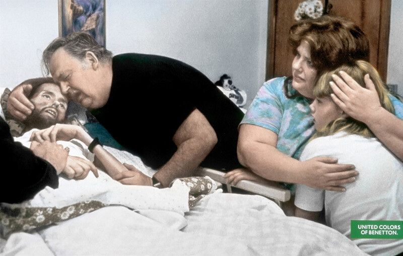 A Look Back At Benetton’s Most Controversial Advertising Campaigns - AIDS - David Kirby