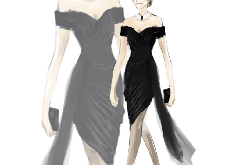 THE STORY OF: The Revenge Dress Worn By Diana, Princess of Wales