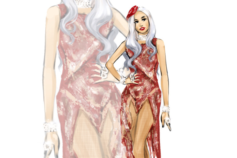 THE STORY OF: Lady Gaga's Meat Dress