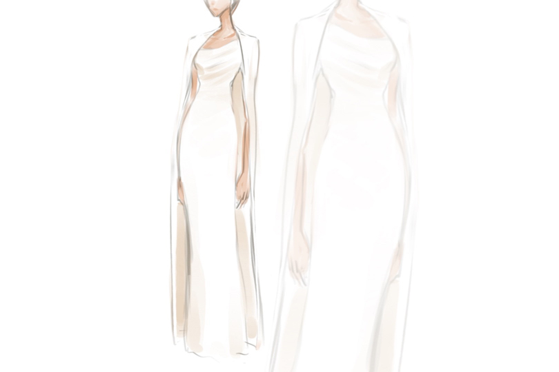 THE STORY OF: Gwyneth Paltrow's White Tom Ford Gown & Cape She Wore To The 2012 Oscars