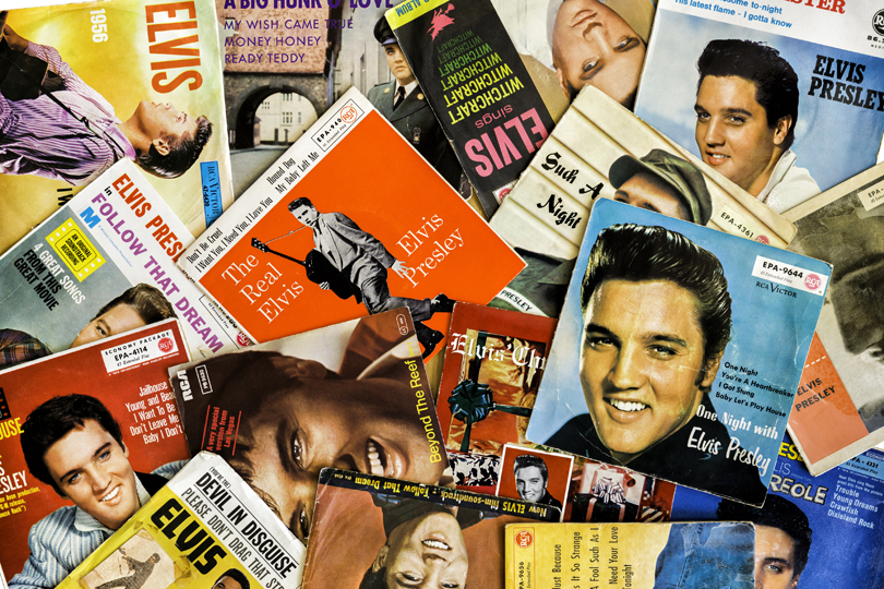 THE STORY OF: Elvis Presley's Jet-Black Hair - Albums