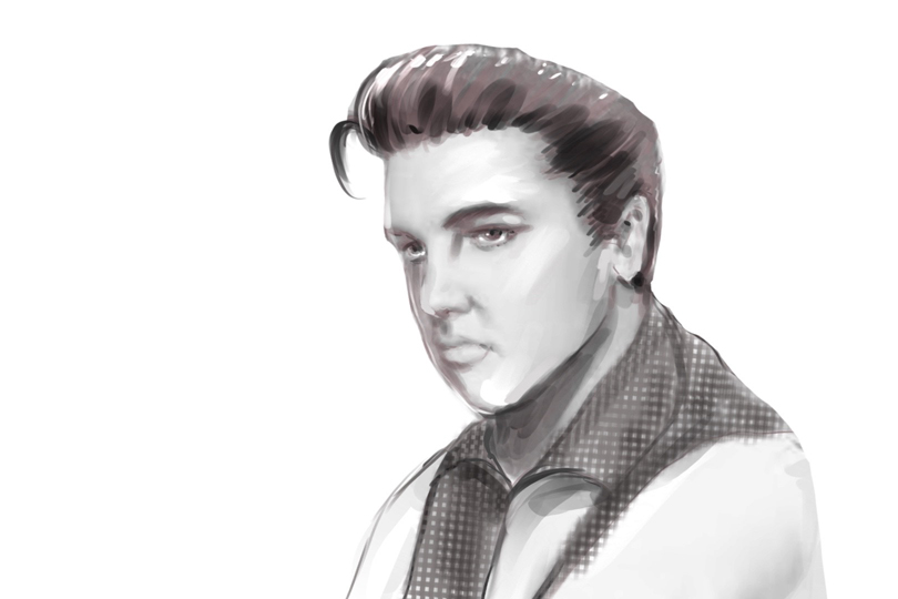 THE STORY OF: Elvis Presley’s Jet-Black Hair