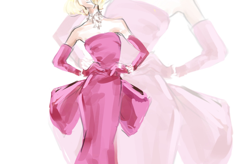 THE STORY OF: The Pink Dress Worn By Both Marilyn Monroe and Madonna