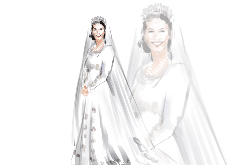 THE STORY OF: Queen Elizabeth II's Wedding Dress