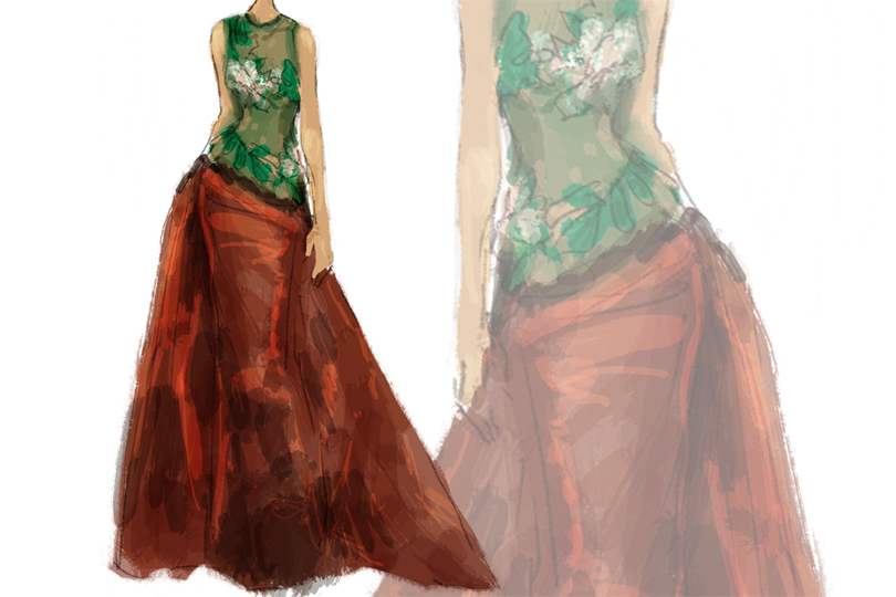 THE STORY OF: The Embroidered Elie Saab Net Dress Halle Berry Wore To The 2002 Oscars