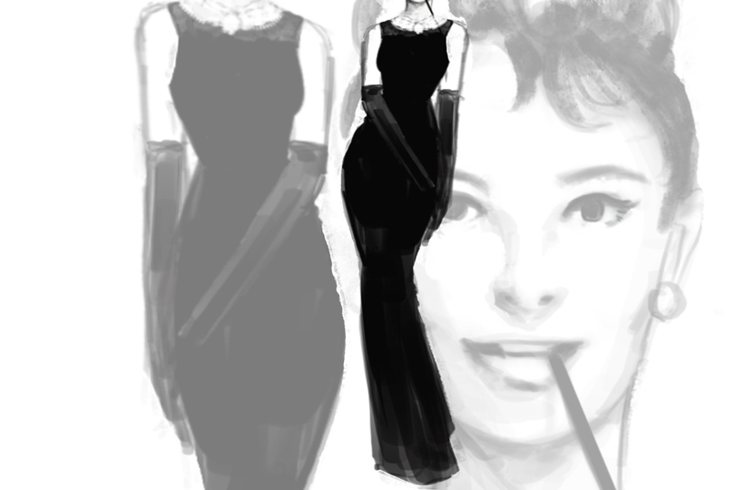 THE STORY OF- The Iconic Black Givenchy Dress Worn By Audrey Hepburn In Breakfast At Tiffany’s