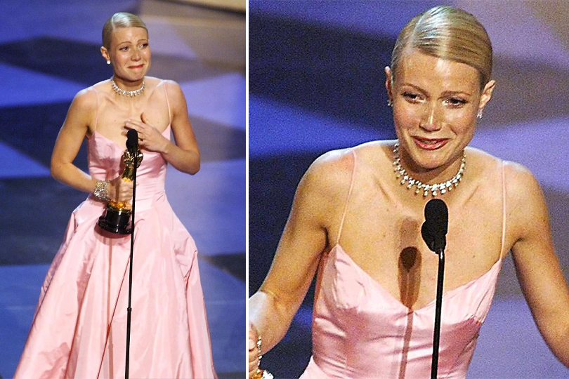 THE STORY OF: The Pink Ralph Lauren Dress Gwyneth Paltrow Wore To The 1999 Oscars - Acceptance Speech