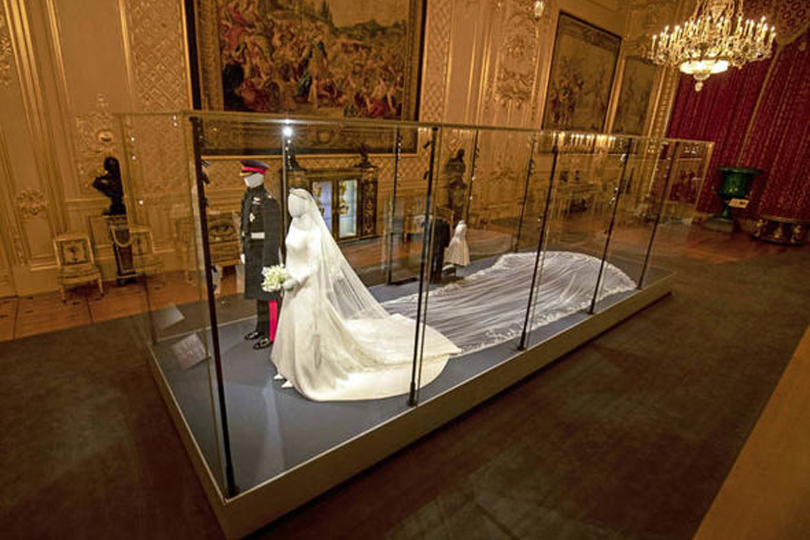 THE STORY OF Meghan Markle's Givenchy Wedding Dress - Exhibit