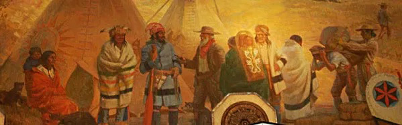 THE STORY OF The Hudsons Bay Company Point Blanket - Pioneer at Fort Garry 1861