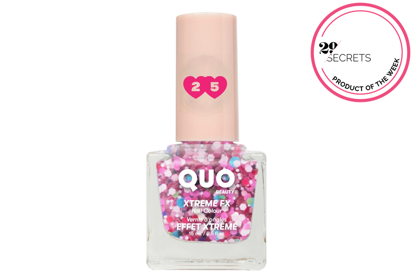 Quo Beauty Xtreme FX Nail Colour in “Throw Confetti”