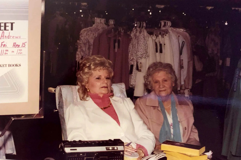 The Shadow And The Secret The History Of VC Andrews And The Flowers in the Attic Saga - VC Andrews book signing