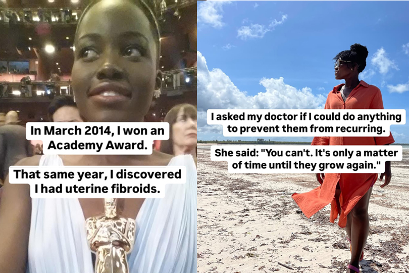 Lupita Nyong’o Reveals Painful Uterine Fibroids Struggle