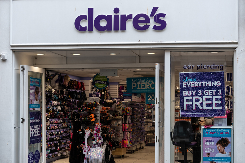 Accessories Chain Claire’s Files For Bankruptcy In US And Canada