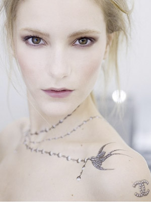 Chanel Temporary Tattoo Chanel Temporary Tattoo
