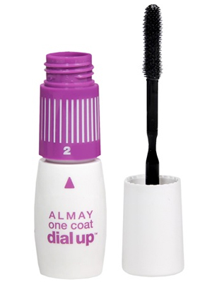 Almay one coat dial up mascara