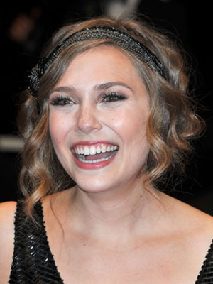 Elizabeth Olsen Updo