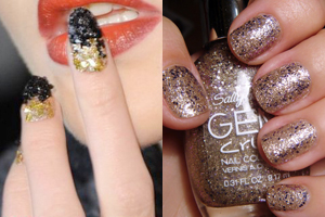 Manicure at The Blonds and Salley Hansen Gem Crush