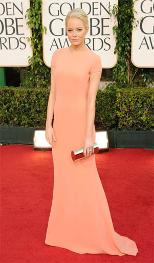 Emma Stone at the Golden Globes