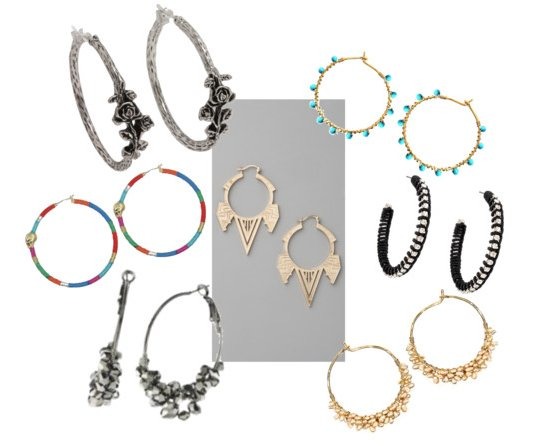 best hoop earring trends 2011