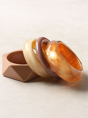 S - Anthropologie Plastic Bangles 300x400