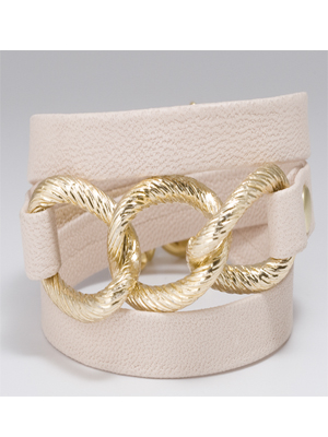 Gorjana Parker Leather Wrap Bracelet