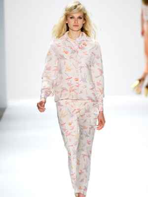 Jill Stuart Bird Print Spring 2012