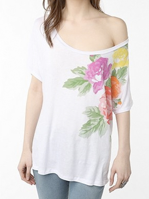 S - UO Off Shoulder Tee 300x400