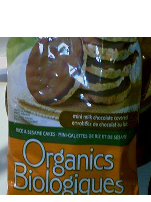 Nativa Organics Chocolate Covered Rice Cakes