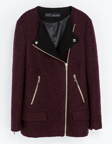 Zara burgundy jacket